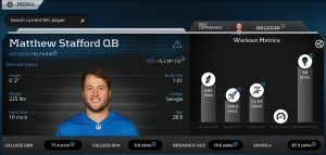 Matthew Stafford - QB - Lions