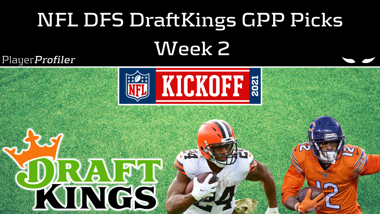 NFL DFS DraftKings GPP Picks For Week 2