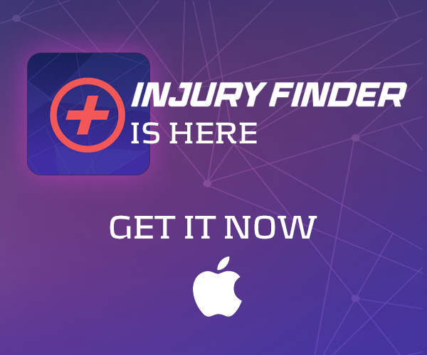 Injury Finder is here - get it now