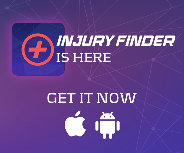 Injury Finder is here - get it now