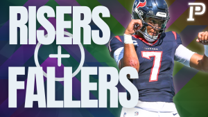 CJ Stroud Fantasy League Winner Week 9 Risers and Fallers