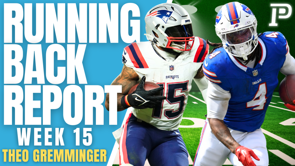 RB Rankings Week 15 Must Start & Stream Running Back Tiers