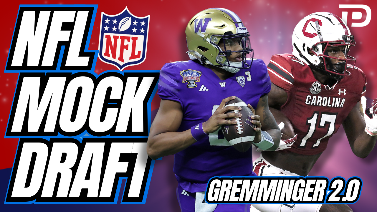 NFL MOCK DRAFT 2.0 | Previewing The NFL's 1st, 2nd and 3rd Rounds - with Trades