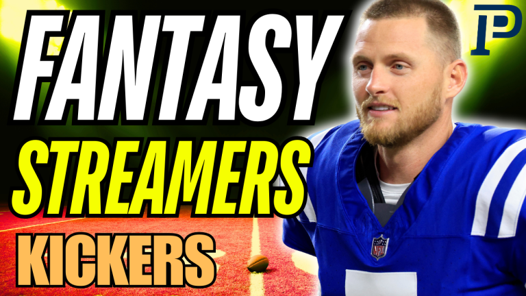 Kicker Player Kicker Rankings - Week 1: Top Streaming Options at Kicker