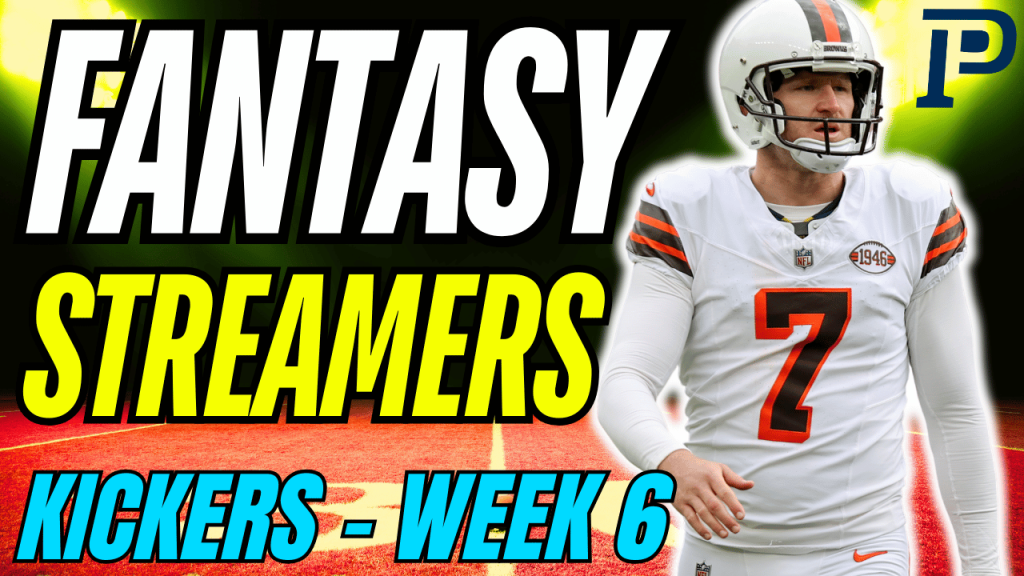 Week 1 Kicker Rankings 2025