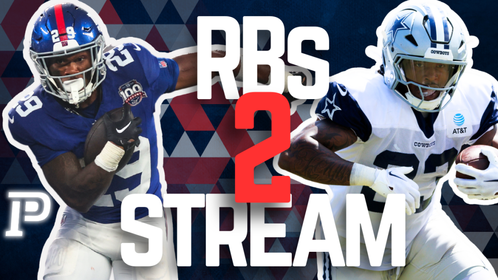 RB Pickups Fantasy Football Running Backs to Stream Week 6