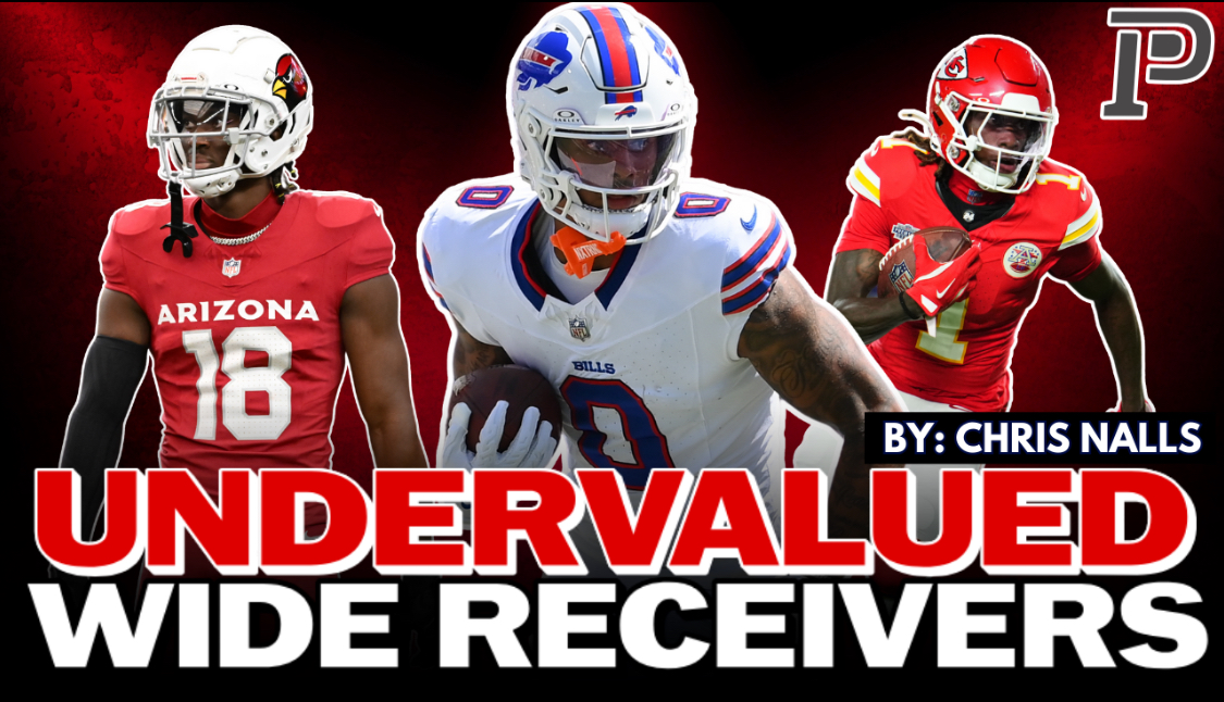 Undervalued Dynasty Wide Receivers