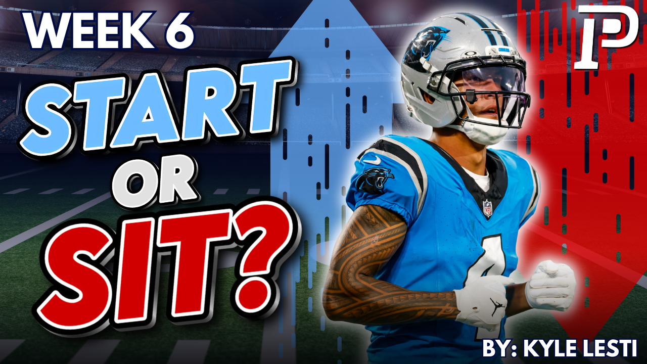 Fantasy Football Week 6 Start Sit