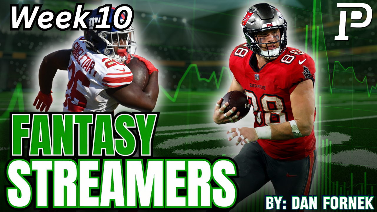 Fantasy Football Streaming Options Week 10
