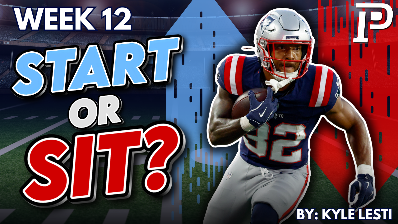 Week 12 Fantasy Football Start/Sit Advice