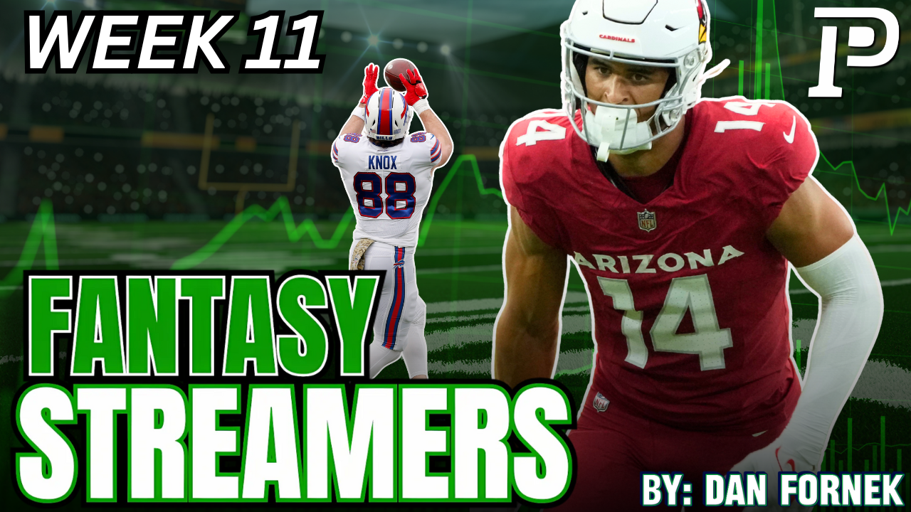 Fantasy Football Streaming Options Week 11
