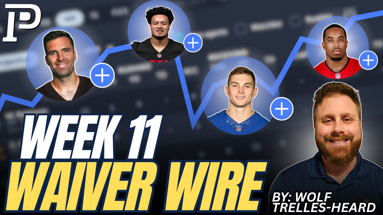 Week 11 Fantasy Football Waiver Wire Pickups