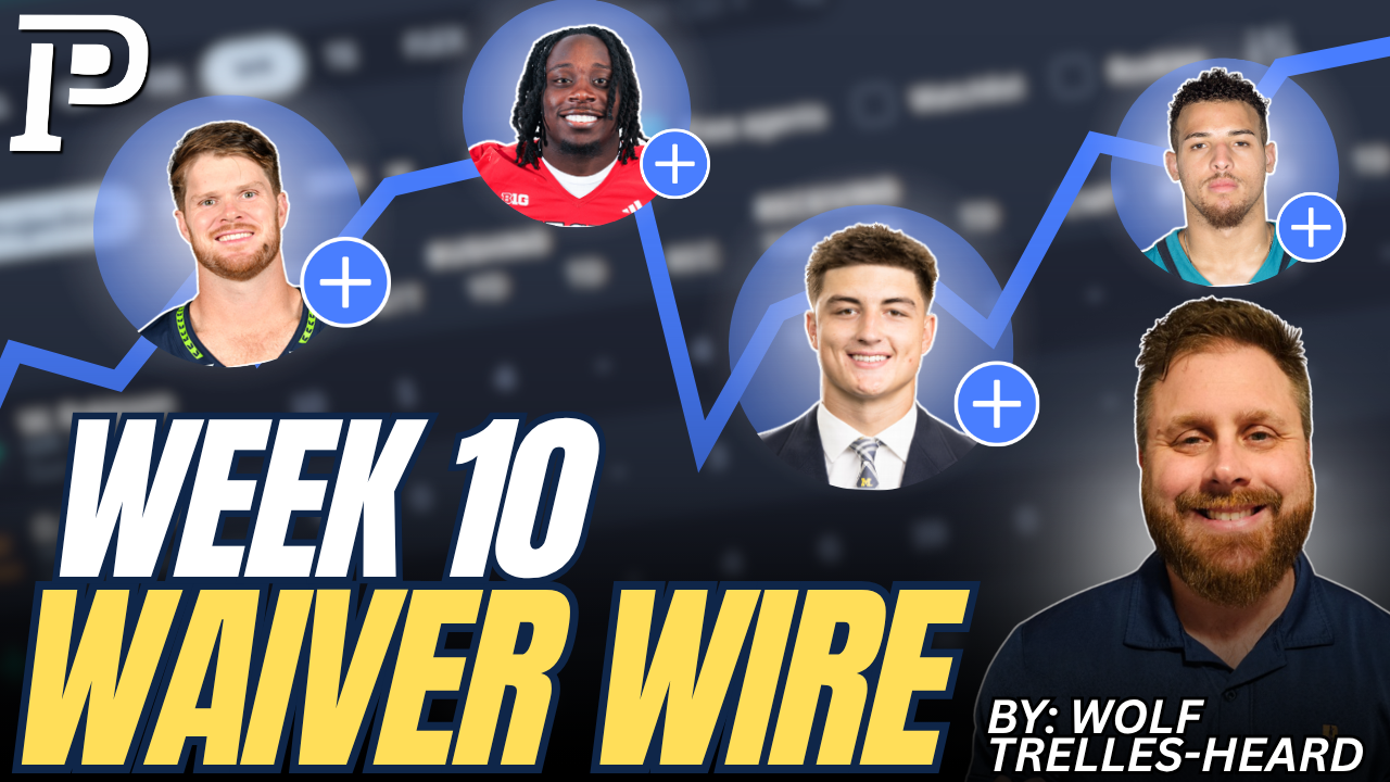 Week 10 Fantasy Football Waiver Wire Pickups