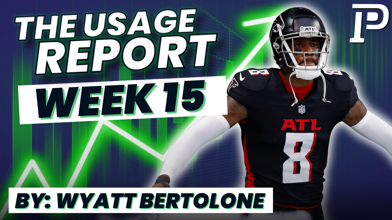 Fantasy Football Usage Report Week 15