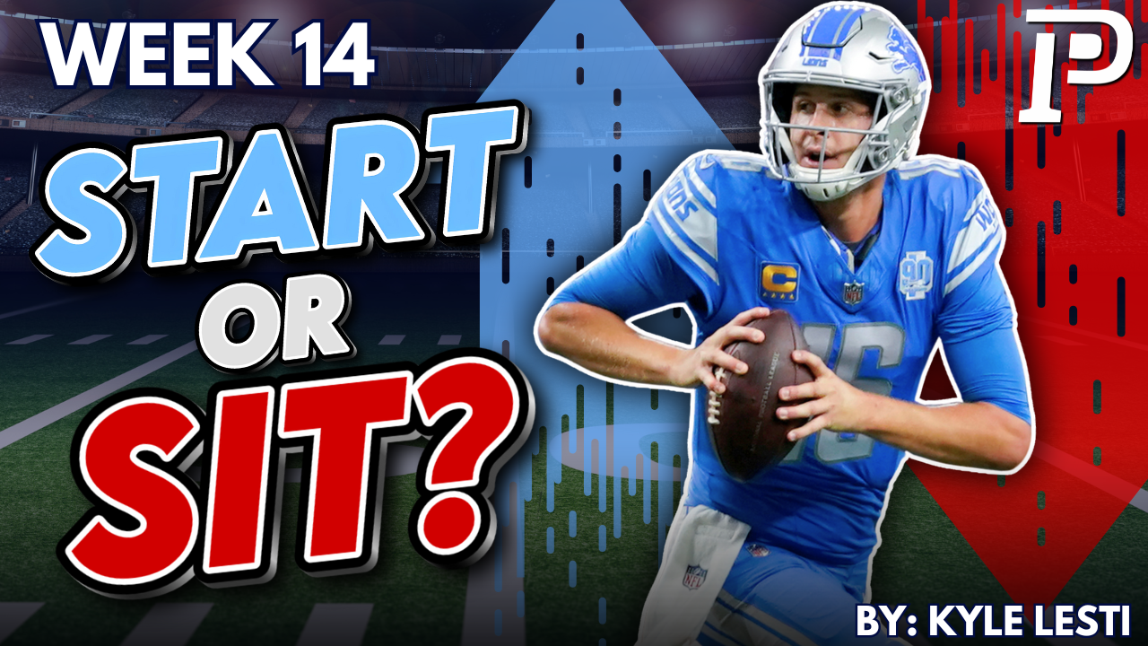 Week 14 Fantasy Football Start/Sit Advice
