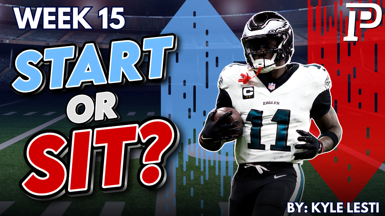 Week 15 Fantasy Football Start/Sit Picks