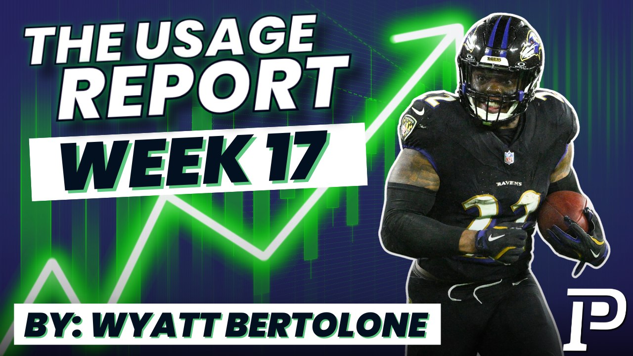 Fantasy Football Usage Report Week 17