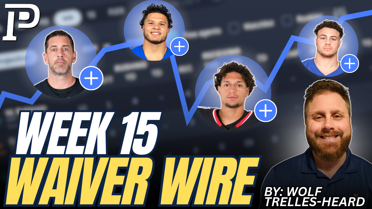 Fantasy Football Waiver Wire Pickups Week 15