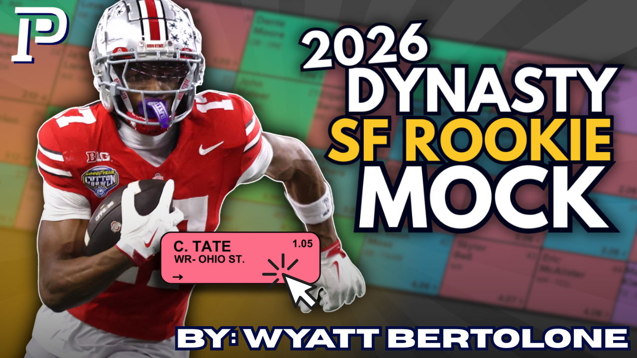 2026 Dynasty Superflex Rookie Mock Draft