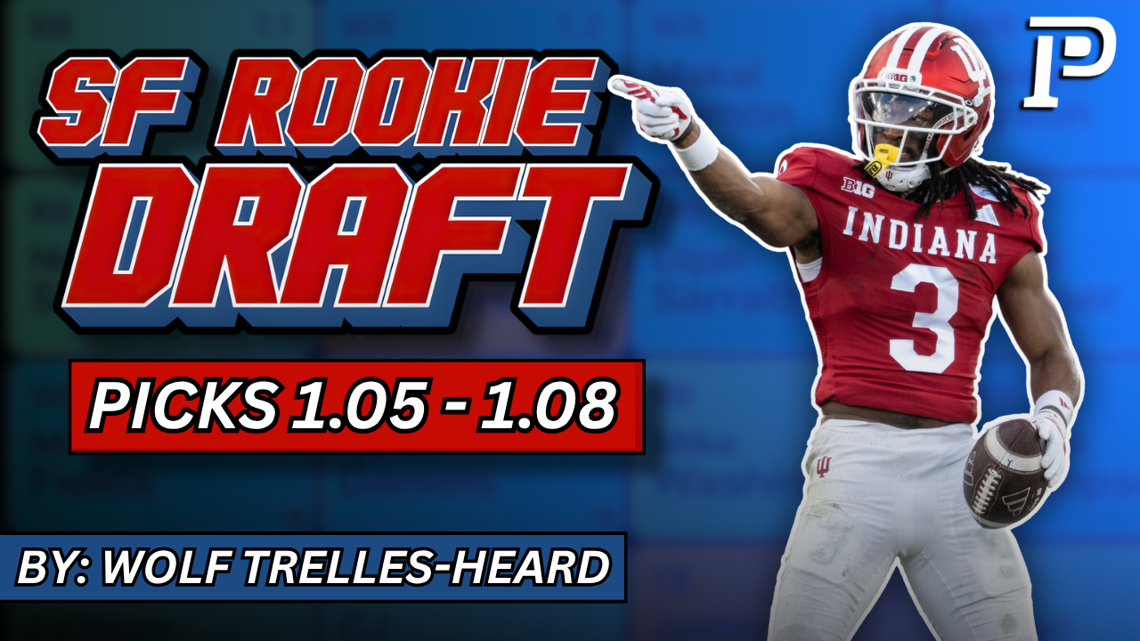 2026 Superflex Rookie Draft OTC: What To Do with Picks 1.05-1.08