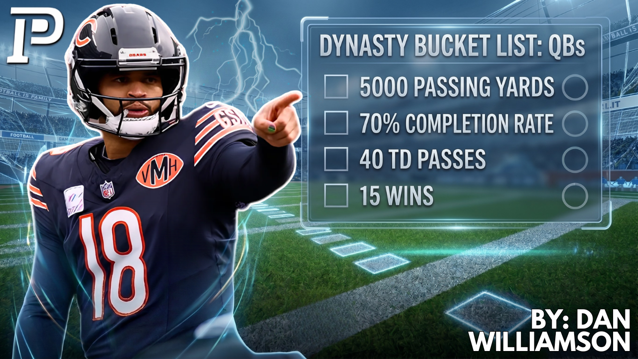 Dynasty Fantasy Football | The QB "Bucket List"