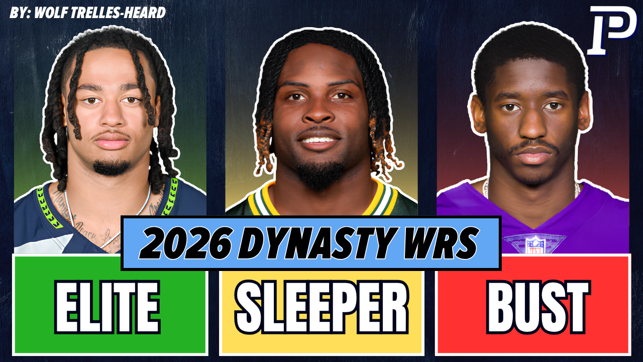 Updated Dynasty WR Rankings 2026