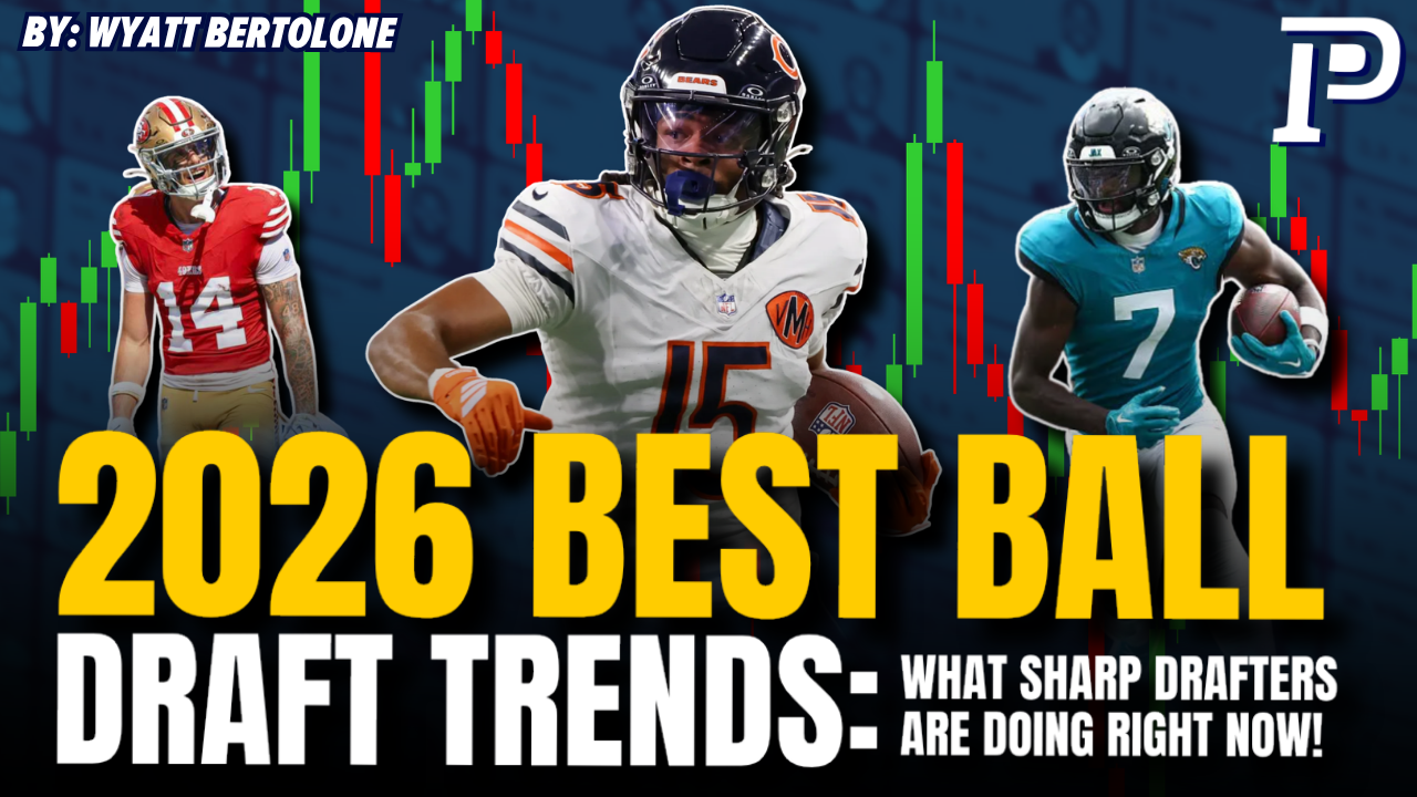 Best ball draft trends 2026