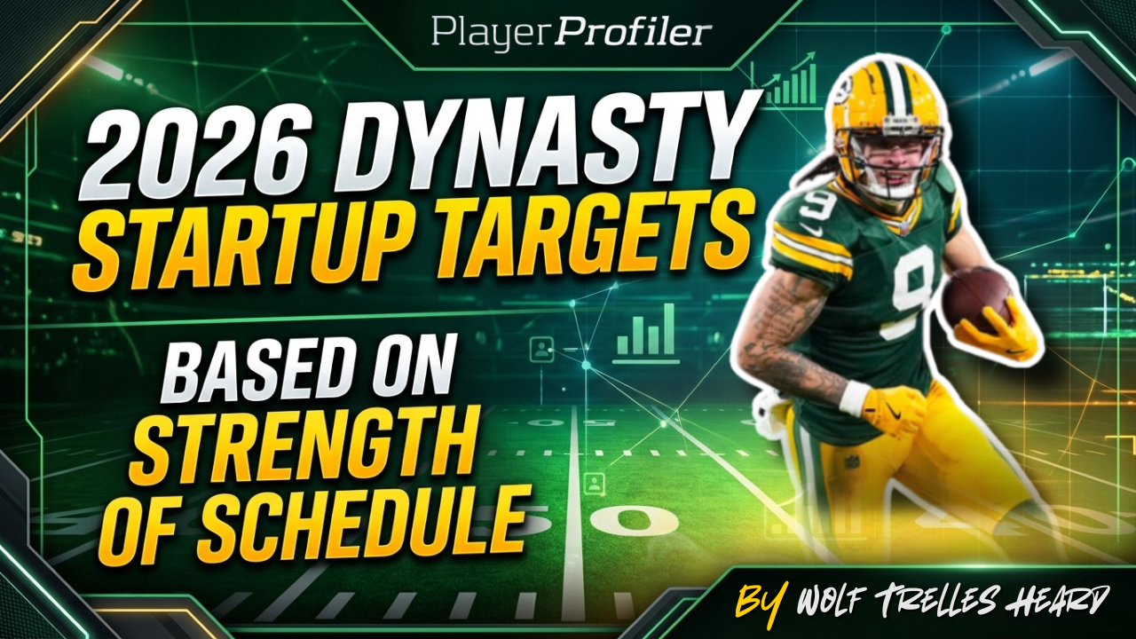 2026 Dynasty Startup Targets Based on Strength of Schedule