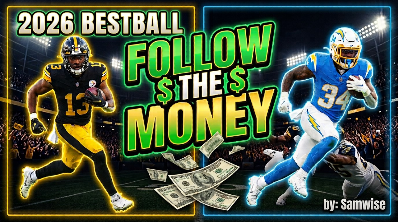 Best Ball Cheat Code | Follow the $$$ for Mid-Round Magic