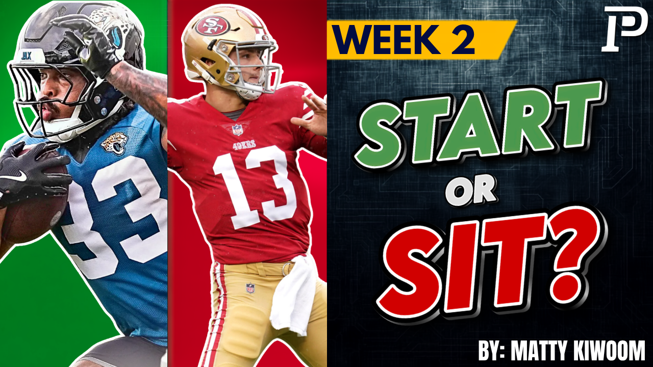 Don't Believe EVERYTHING from Week 1 | Starts & Sits for Week 2 in Fantasy Football