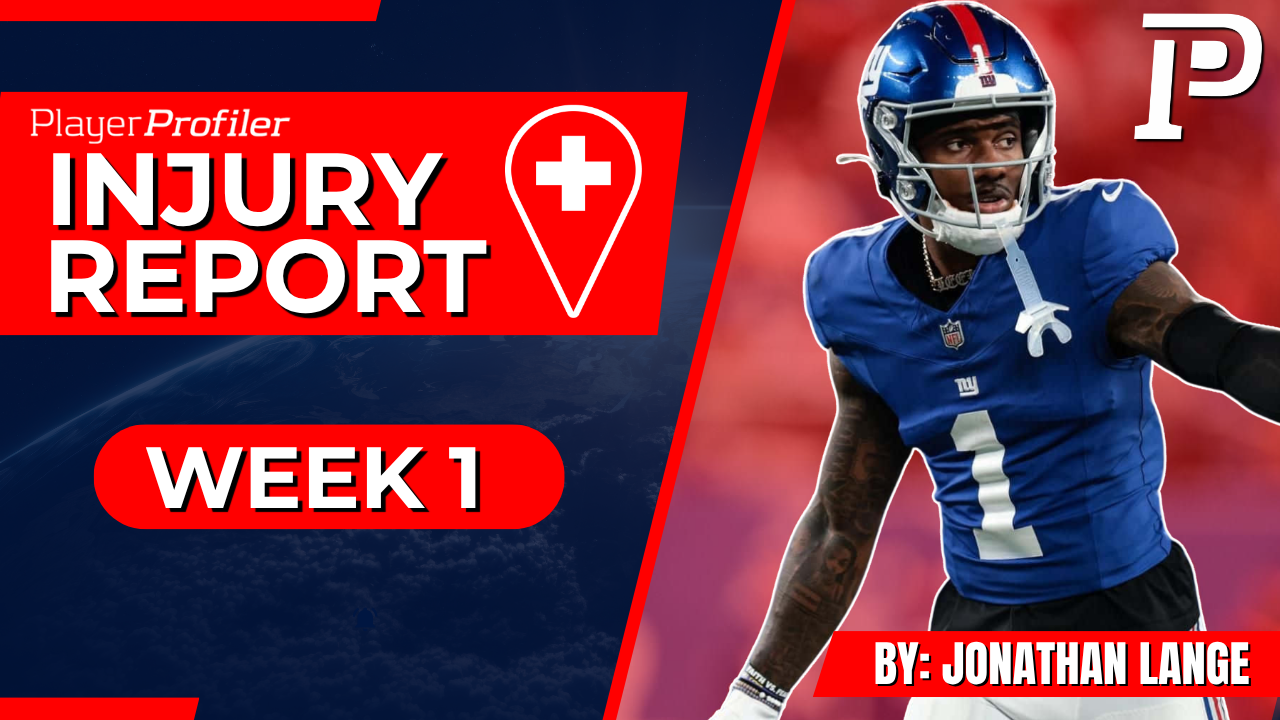 NFL Injury Report Fantasy Football Week 1, 2026