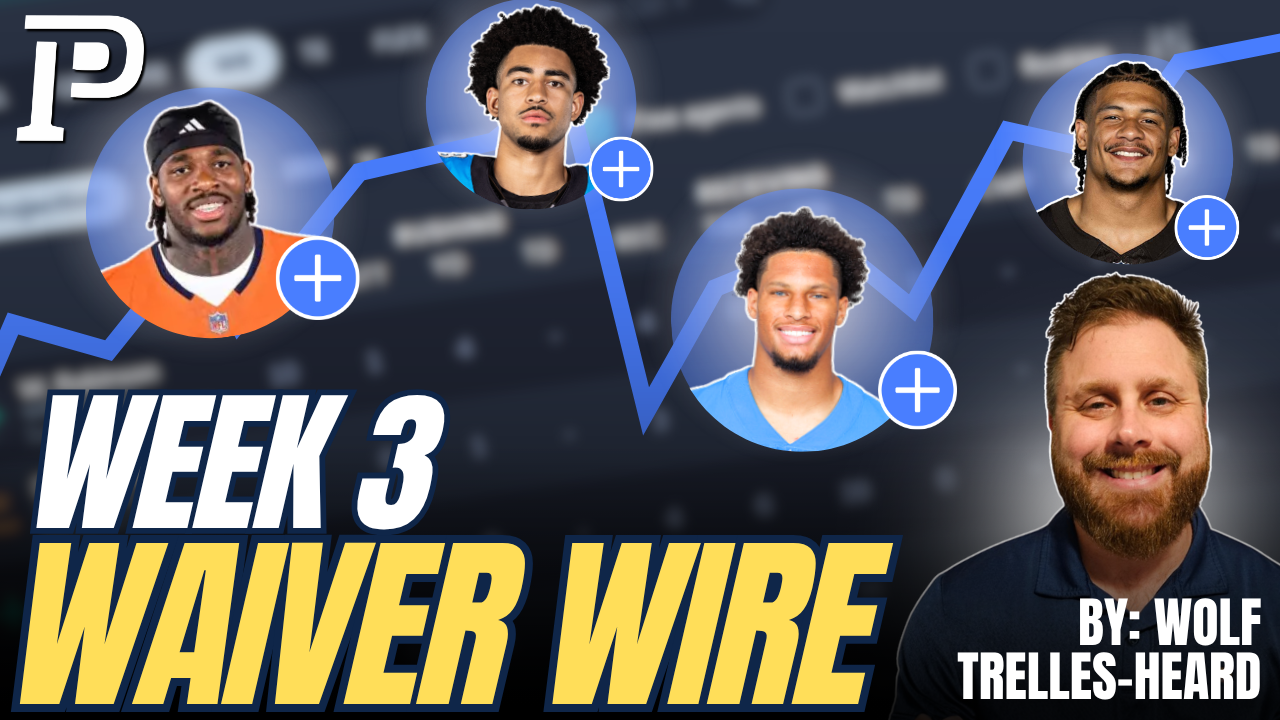 Week 3 Waiver Wire | Top Fantasy Football Pickups (2026)