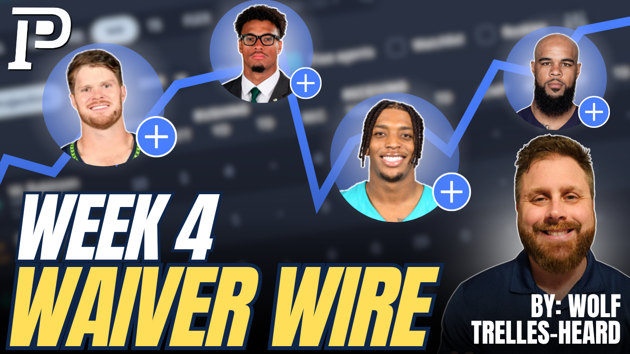 Week 4 Waiver Wire | Top Fantasy Football Pickups (2026)