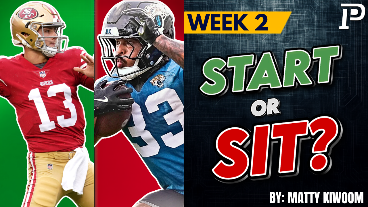 Don't Believe EVERYTHING from Week 1 | Starts & Sits for Week 2 in Fantasy Football