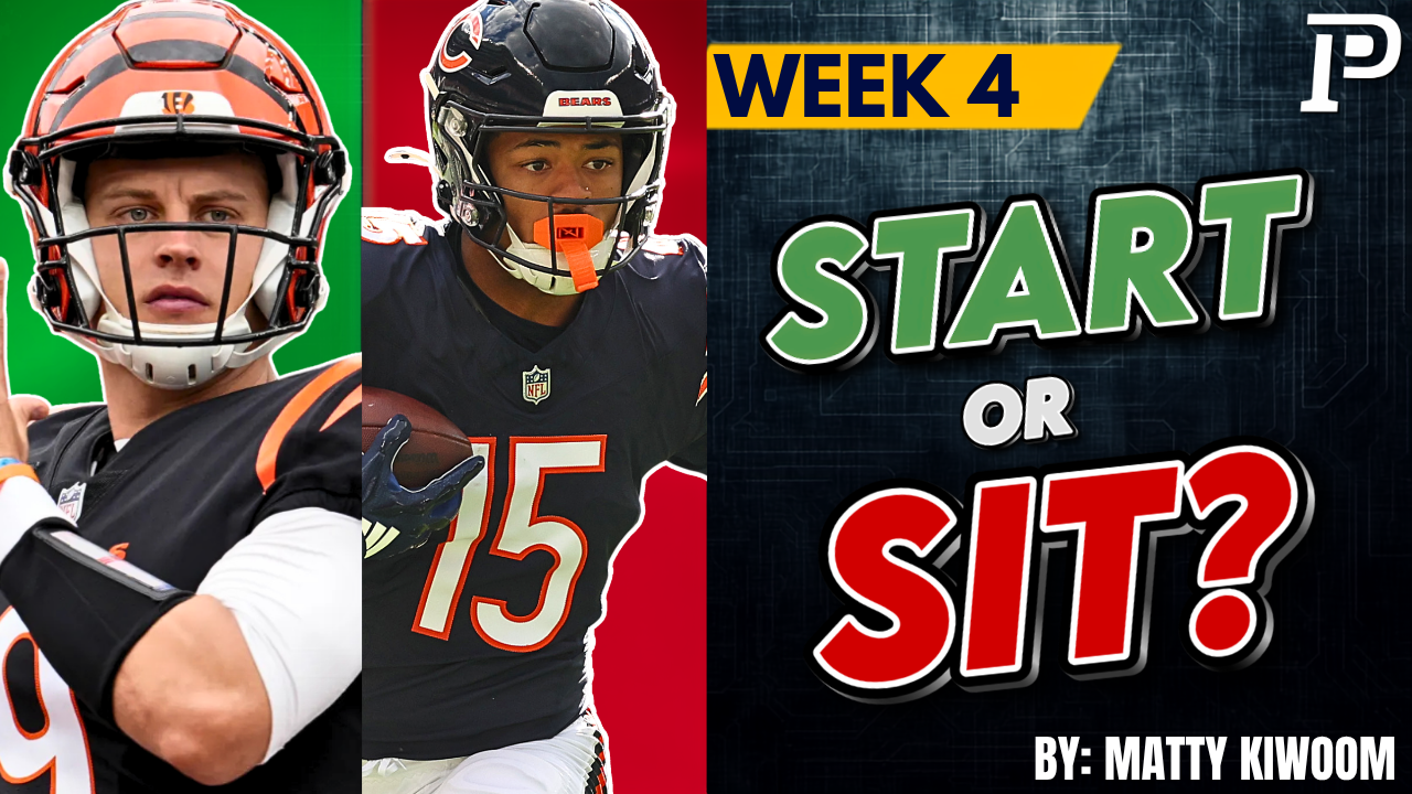 Starts & Sits for Week 4 in Fantasy Football (2026)