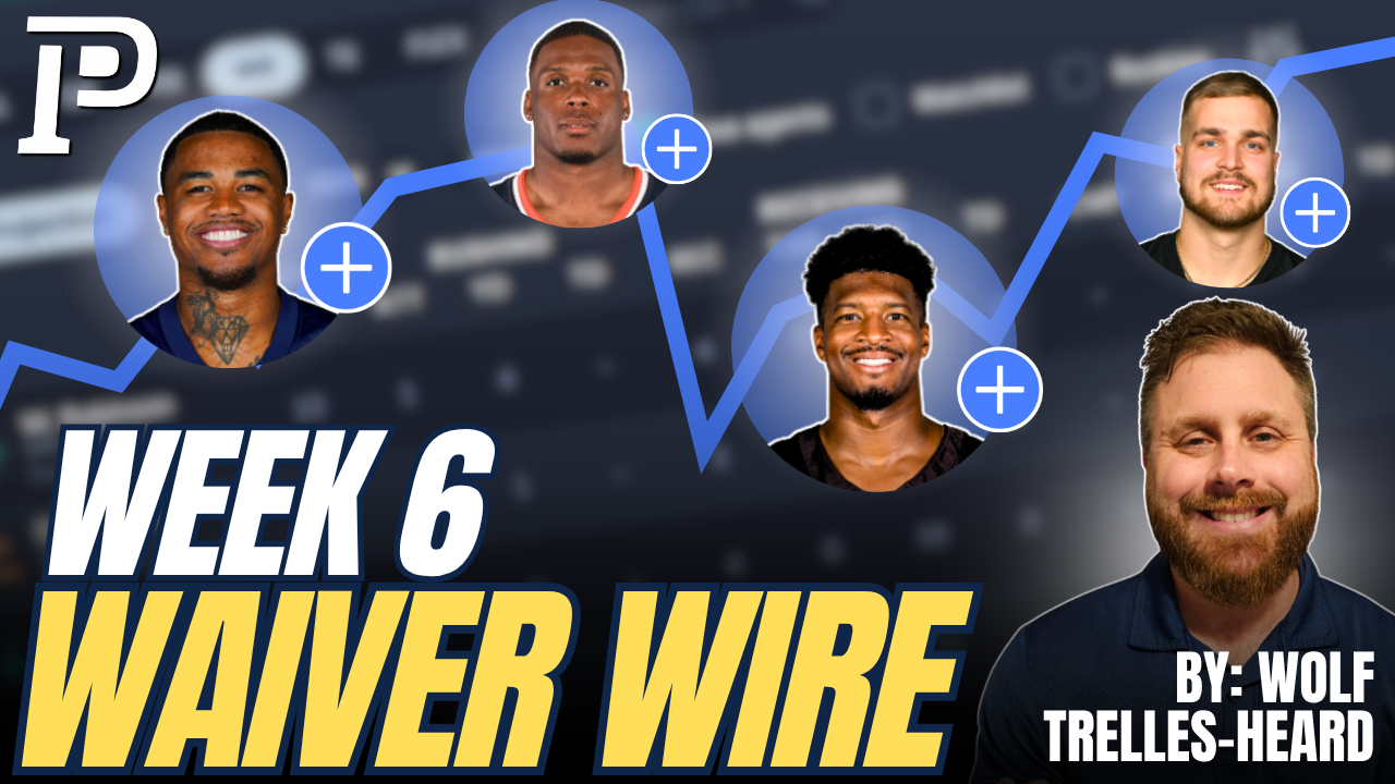 Week 6 Waiver Wire | Top Fantasy Football Pickups (2026)